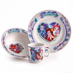 DELTA Набор посуды д/завтрака 3 пр. Энчантималс общий КРС 880