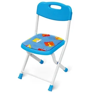 НИКА Стул детский СТУ8/1 зверята на синем