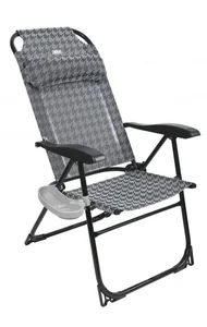 НИКА Кресло-шезлонг КШ2/6 гусиная лапка