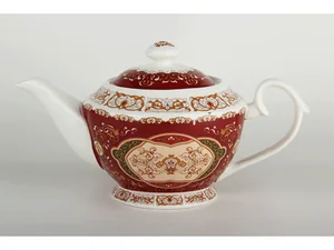 КОРАЛЛ Чайник заварочный 800мл Восточный красный YQ1603/800