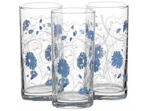 PASABAHCE Набор для напитков 3пр. BLUE SERENADE 42402 B/D6