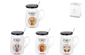 КОРАЛЛ Кружка 400мл. Лесные звери 4684