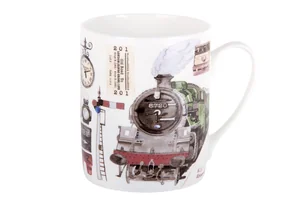 КОРАЛЛ Кружка 520 мл.Поезда SX-ZS04