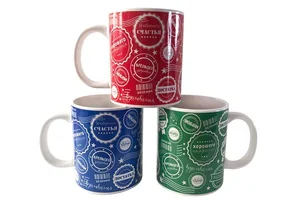 КОРАЛЛ Кружка 340 мл.Пожелания MWGW