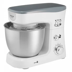 DELTA Миксер 1000W LUX DE 7900 P белый с серым