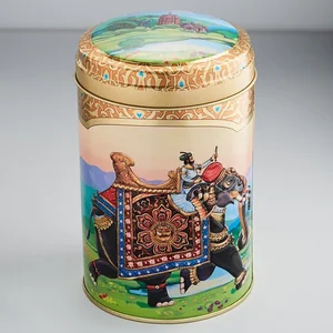 DELTA Банка жестяная 1,1л. Индийский слон 2 Ц99h145v110-01574