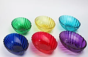 PASABAHCE Набор салатников 6 шт. 7151 BM радуга