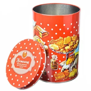 DELTA Банка жестяная 1,1л. Ностальгия микс Ц99h145v110-01184