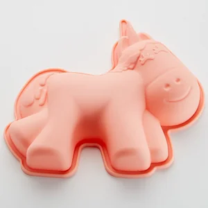 WEBBER Форма 19Х17,2 см Единорог BE 4475 S розовый