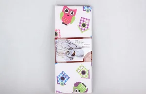 КОРАЛЛ Коврик для сушки посуды 40х50см Совы 3187