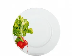 КОРАЛЛ Тарелка десертная 19 см Овощи YQ1812