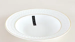 КОРАЛЛ Тарелка глубокая 22 см Снежная королева CS228922-A