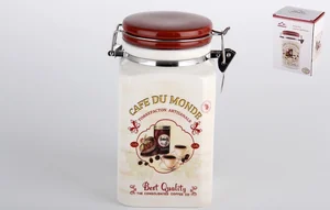 КОРАЛЛ Емкость для сыпучих продуктов 1000мл.Кофе HC5D39-А17