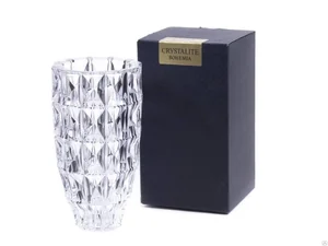 BOHEMIA Ваза Diamond 280 мм. 9K7/8KG31/0/99T41/280-169