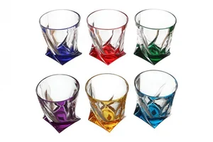 BOHEMIA Набор стаканов для виски Quadro 340 мл.(6 шт.) 039-064/155
