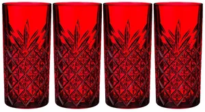 PASABAHCE Набор для напитков 4пр. TIMELESS 52800 /156 Б бордо