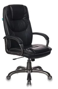БЮРОКРАТ Кресло руководителя T-9905DG, регулировка под вес, газлифт, 120кг, искусственная кожа, черный 1047319
