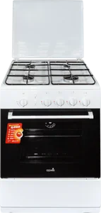 CEZARIS Газовая плита ПГ 3100 05 (Ч) (ст 3000 03) Белая