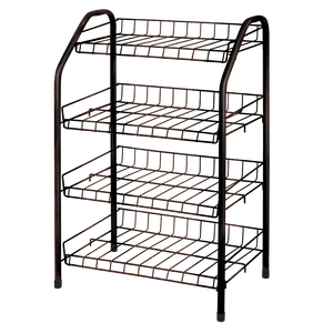 НИКА Этажерка для обуви ЭТ2/А медный антик