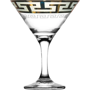 ГУСЬ ХРУСТАЛЬНЫЙ Набор бокалов для мартини Греческий узор 170мл. (GE03-410)