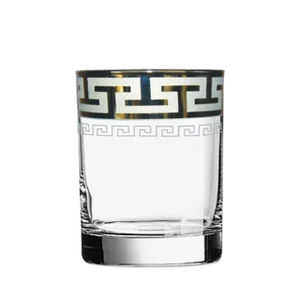 ГУСЬ ХРУСТАЛЬНЫЙ Набор стаканов для виски Греческий узор 255 мл. (GE03-405)