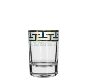 ГУСЬ ХРУСТАЛЬНЫЙ Набор стопок для водки Греческий узор 60мл. (GE03-837)