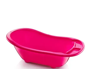 DD STYLE Ванночка детская с водостоком малиновый 12004
