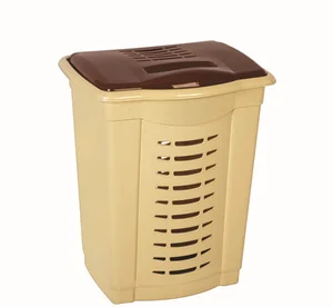DD STYLE Корзина для белья 50 л. 05001 бежевый
