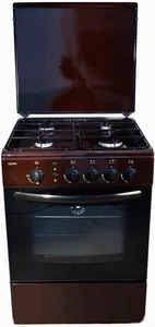 CEZARIS Газовая плита ПГ 3100 14 (ЧК) коричневая