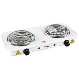 TESLER Электроплита PEО 02 WHITE