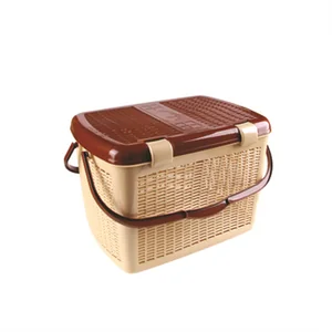 DD STYLE Корзина для пикника 03105 кор/беж