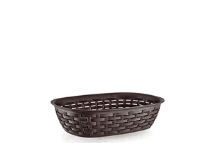 DD STYLE Хлебница Плетеная 05206 коричневый