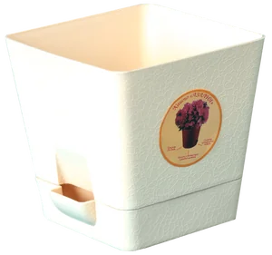 АР-ПЛАСТ Кашпо Азалия 1,0 л. 07041 бежевый