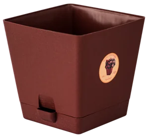 АР-ПЛАСТ Кашпо Азалия 3,0 л. 07043 коричневый