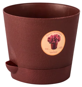 АР-ПЛАСТ Кашпо Азалия 1,4 л. 07046 коричневый