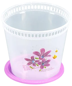 АР-ПЛАСТ Кашпо Орхидея 2,0 л. 07028 сиреневый