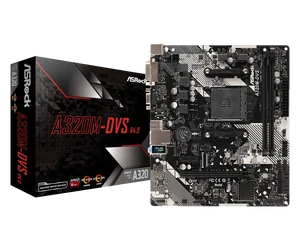 Asrock Материнская плата A320M-DVS R4.0 112071