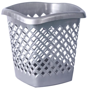 АР ПЛАСТ Корзина для мусора Офис 16022 серый