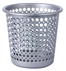 АР ПЛАСТ Корзина для мусора Офис 16023 серый