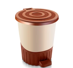 DD STYLE Ведро для мусора 14,0 л. 01062 бежевый