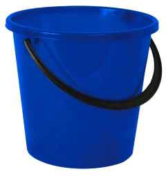 АР ПЛАСТ Ведро 10,0 л. Ромашка 02013 ультрамарин