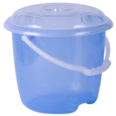 АР ПЛАСТ Ведро 10,0 л. Дельфин 02027 синий