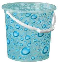 АР ПЛАСТ Ведро с аппликацией 10,0 л. 02032 прозрачный