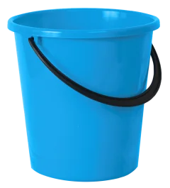 АР ПЛАСТ Ведро 12,0 л. Ромашка 02014 голубой