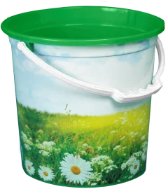 АР ПЛАСТ Ведро с аппликацией 12,0 л. 020321 зеленый