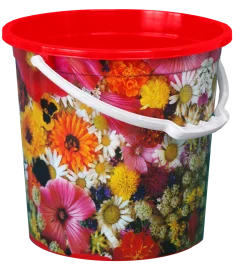 АР ПЛАСТ Ведро с аппликацией 12,0 л. 020321 красный