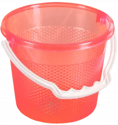 АР ПЛАСТ Ведро 2,5 л. Медовое 02018 красный