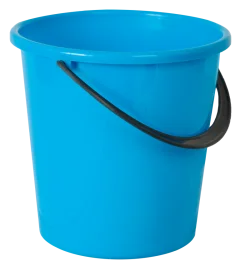 АР ПЛАСТ Ведро 8,0 л. Ромашка 02012 голубой