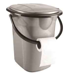 DD STYLE Ведро-туалет 09044 серебро