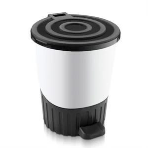 DD STYLE Ведро для мусора 8,0 л. 01061 белый